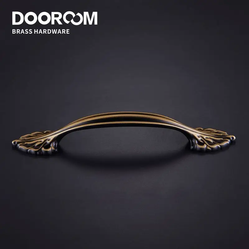 Латунные европейские ручки для мебели Dooroom антикварные американские ящиков