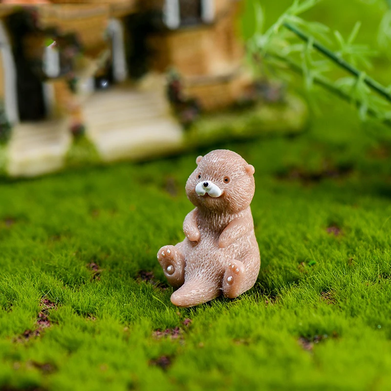 Миниатюрная фигурка ленивой воды сказочное украшение для мини сада дома офиса