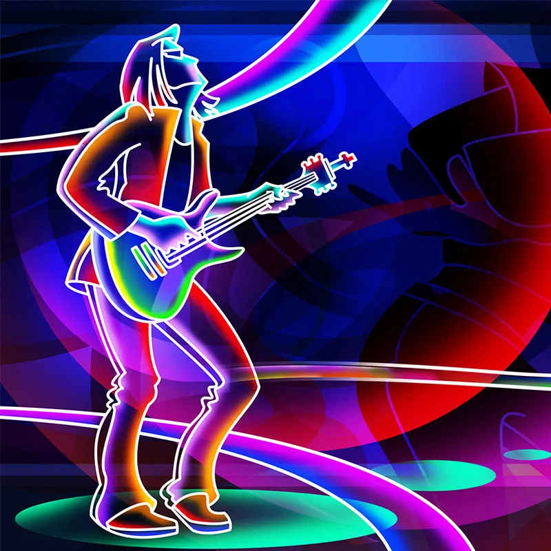 

Benyue3D bar club TV background murals accept customized personalized wallpapers to choose from a variety of styles and colors