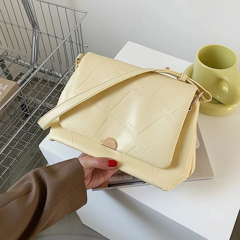 

Crocodile pattern Large Tote bag 2021 Fashion New Quality PU Leather Women's Designer Handbag Vintage Shoulder Messenger Bag