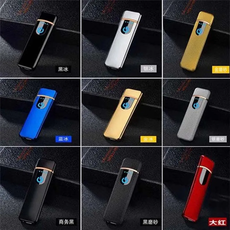 10 шт./лот инструменты для курения плазменная зажигалка подарок USB электрическая Электронная зажигалка микс прикуриватель зарядка Зажигалка Сенсорное зажигание