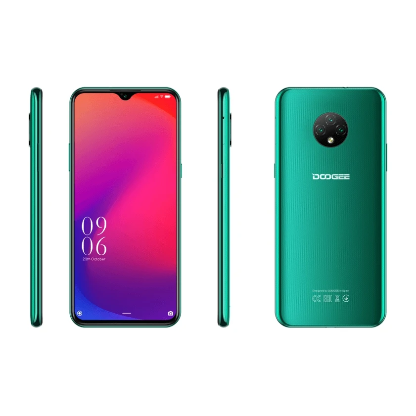 Смартфон Doogee X 95 6.52&quot IPS Mediatek MT6737 2Гб 16Гб 13Mп Android 10.0 4350mAh | Мобильные телефоны и
