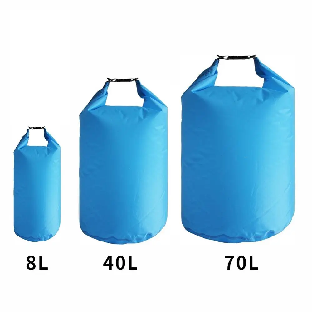 

3 Pcs 8L 40L 70L Waterproof Bag Sets for Outdoor Rafting Swimming Camping River Rafting Tour ​Tools