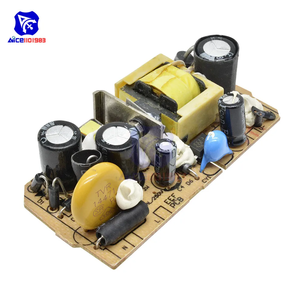 Diymore AC DC 12В 1A модуль источника питания переключателя|Интегральные схемы| |