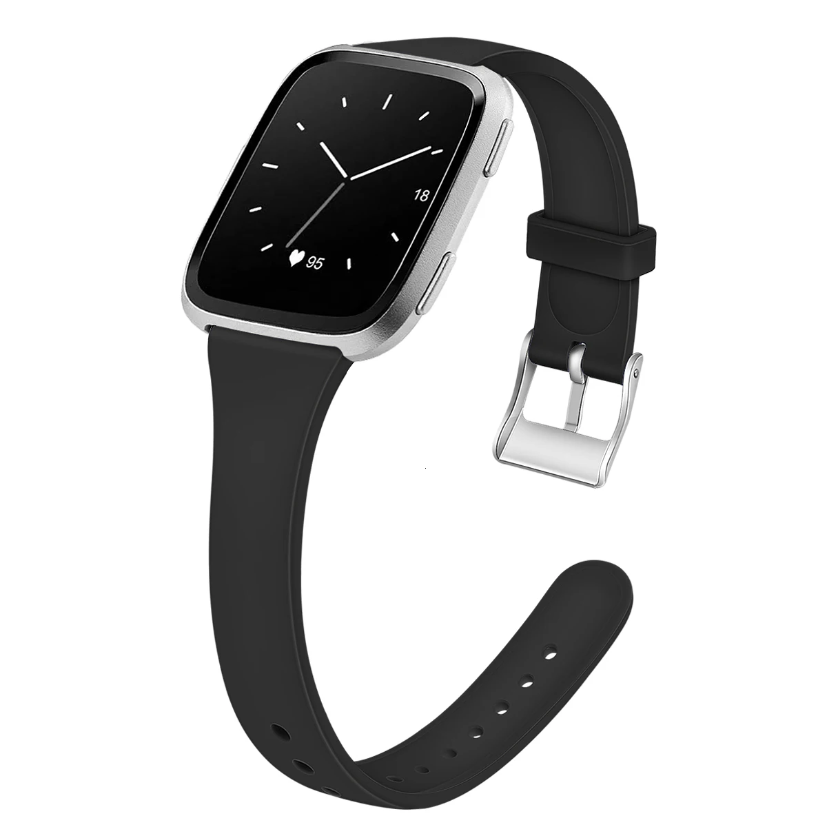 Аксессуары ремешок для Fitbit Versa 2 мягкий силиконовый тонкий узкий сменный Браслет для Fitbit Versa/Versa 2 Band