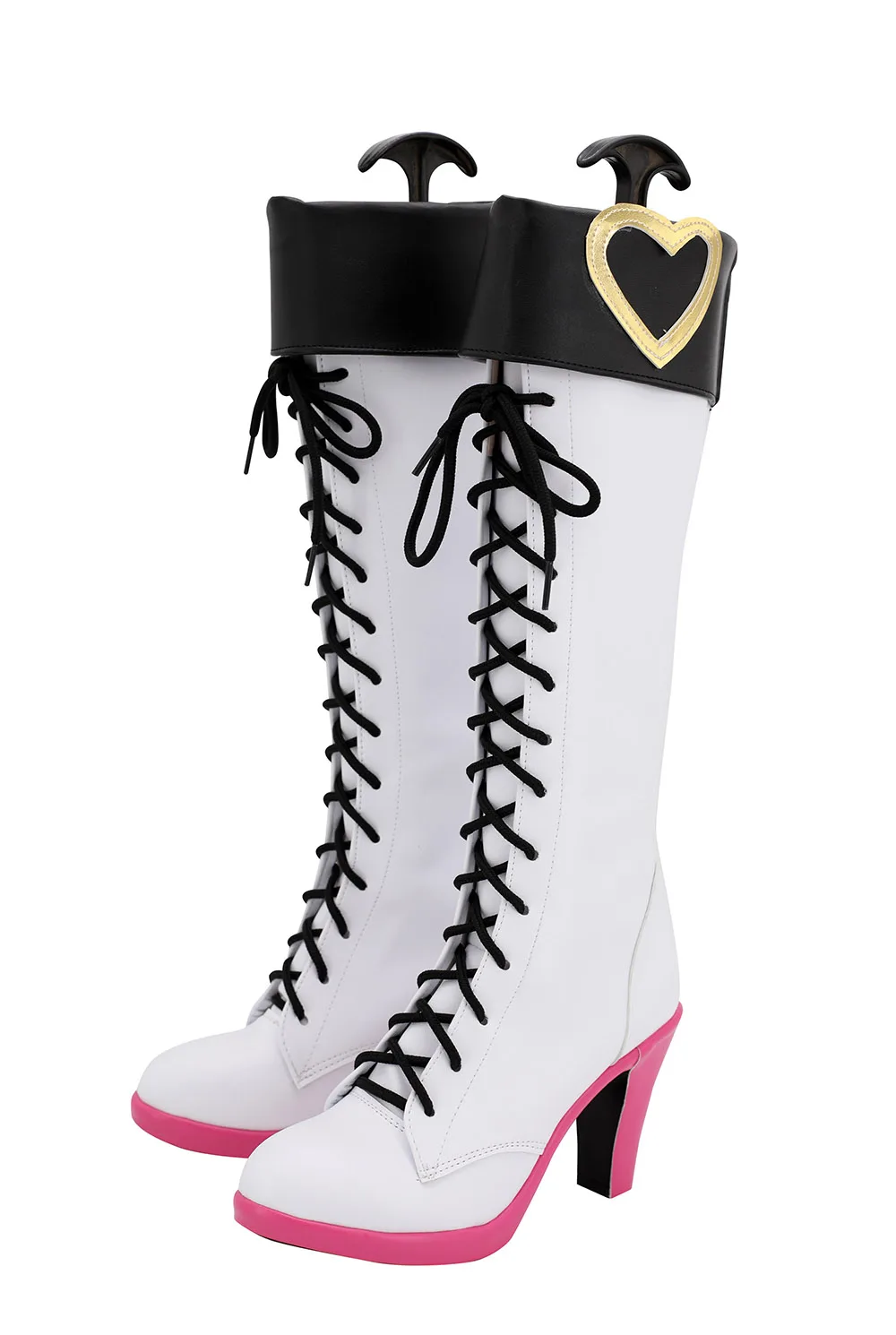 Game Arknights Sora Cosplay Boots White Shoes High Heel Custom Made | Тематическая одежда и униформа