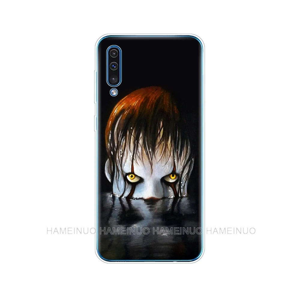 Силиконовый чехол для телефона samsung Galaxy S10 E PLUS A10 A20 A30 A40 A50 A70 A10E A20E M20 cover The Clown Horror IT