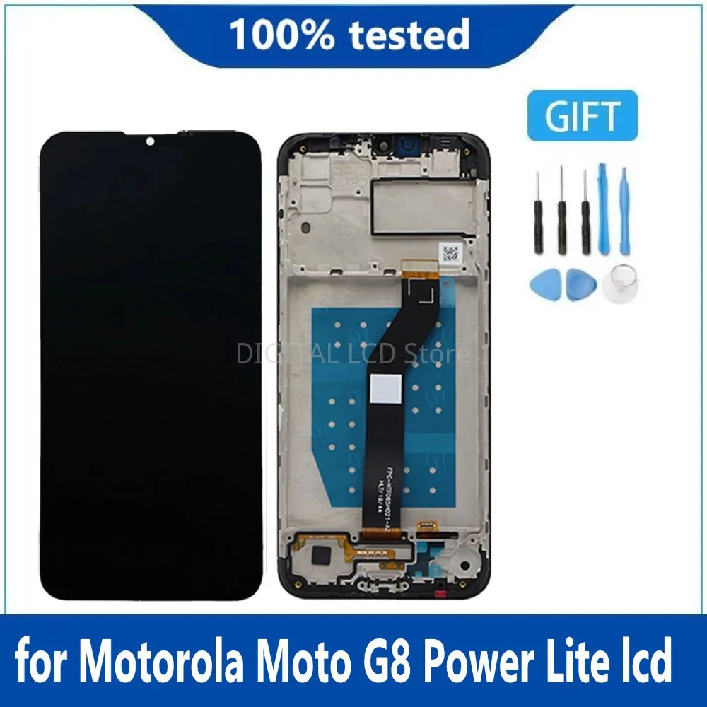 Оригинальный 6 5 'для Motorola Moto G8 Power Lite ЖК XT2055-2 ЖК-дисплей сенсорный экран
