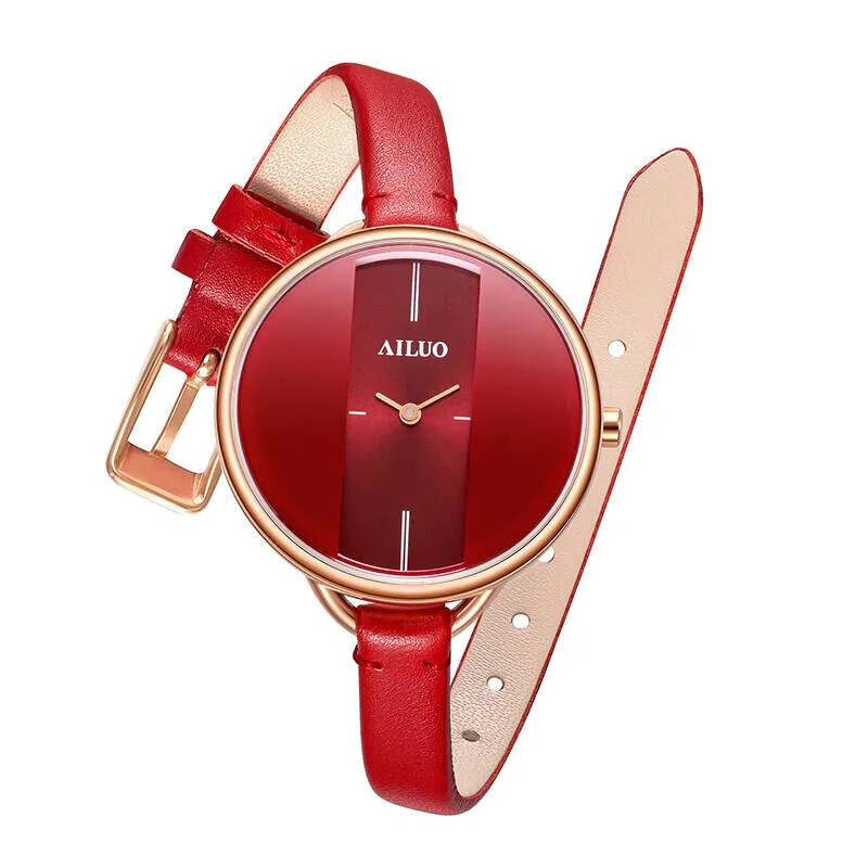 France AILUO Women's Watches Luxury Brand Japan MIYOTA Quartz Watch 7.7 mm Ultra-thin Sapphire Ladies Relogio Feminino A7618