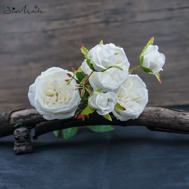 

SunMade шелковые розы 6 головок