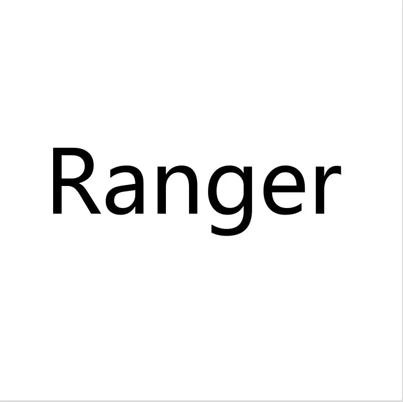 Для Ford Ranger Everest Endeavour аксессуары углеродное волокно цветные дверные ручки чаша рамка декоратор крышка - Название цвета: Ranger