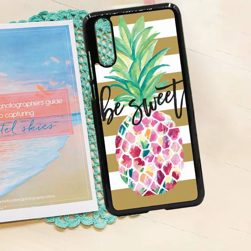

Pineapple Fruit summer color Phone Case PC for iPhone 11 12 pro XS MAX 8 7 6 6S Plus X 5S SE 2020 XR