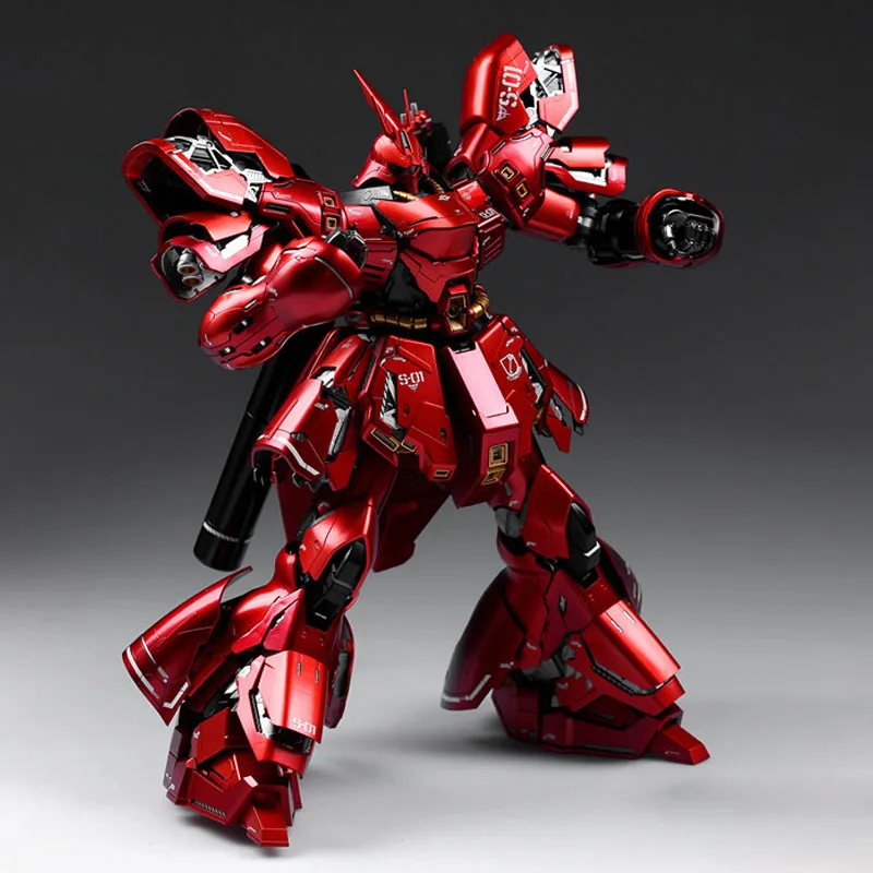 Аниме мобильный костюм Daban 6631S металлический цвет MSN 04 Sazabi Gundam светодиодный