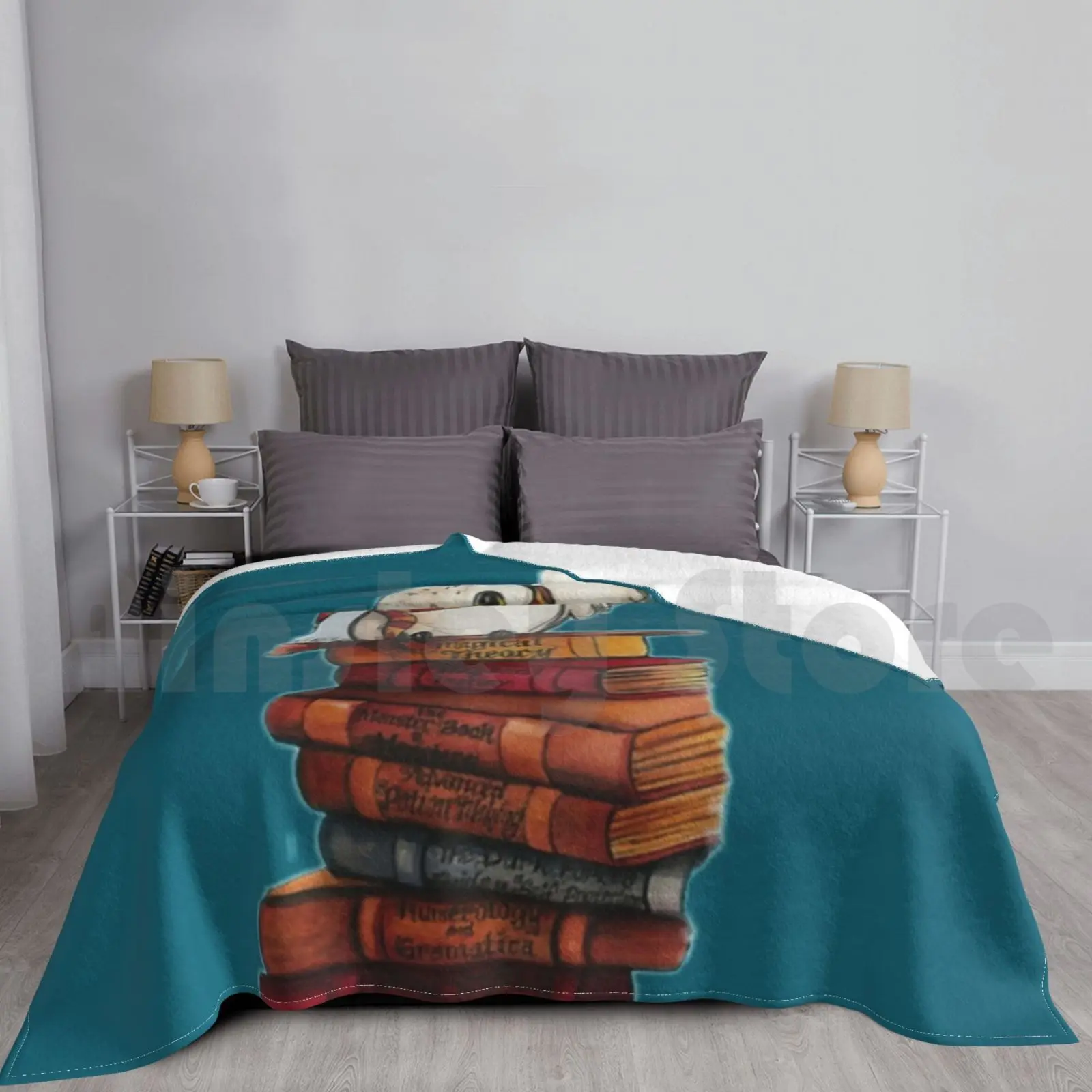 

Magical Movie Character Blanket Super Soft Warm Light Thin Book Magic Wizarding World Quote Cute Hufflepuff Potterhead