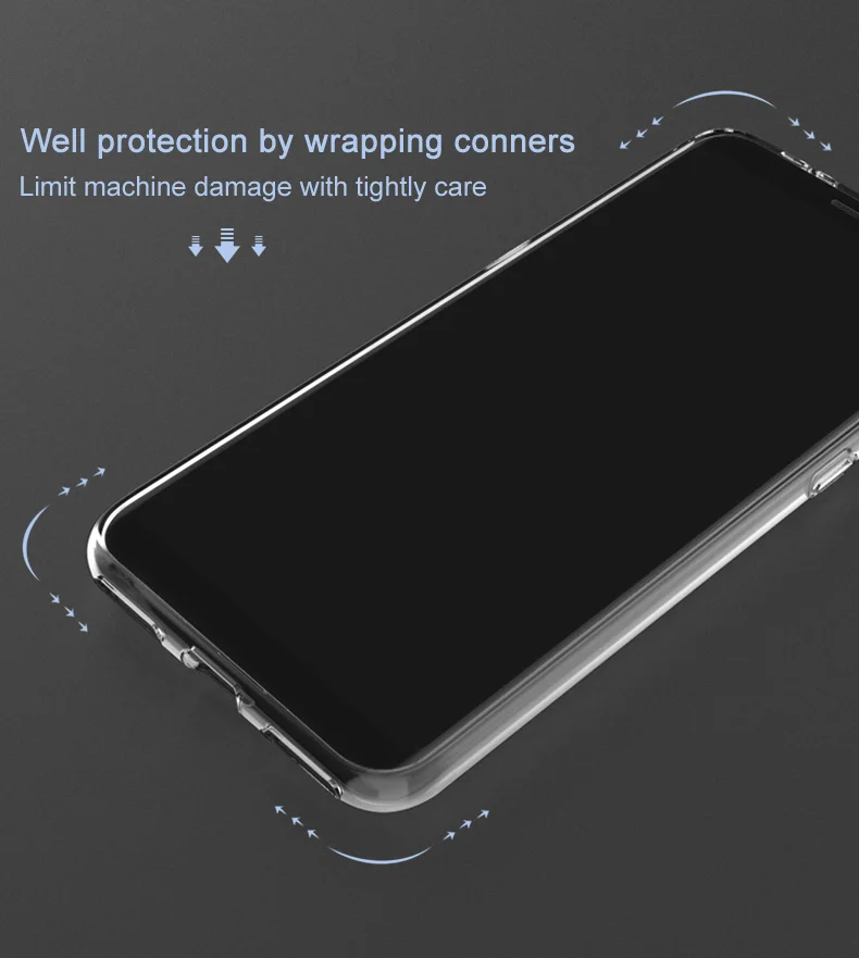 IMAK мягкие прозрачные чехлы из ТПУ для Asus Zenfone6 Zenfone 6 ZS630KL, прозрачный чехол для телефона, силиконовая задняя крышка, полная защита