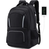 casual mens backpack with usb interface fashion waterproof student bag high quality design multifunctional large capacity