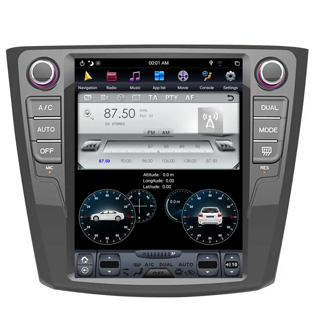 

Android 9.0 Tesla Style Car Radio Vertical Screen For Renault Kadjar 2016 2017 GPS Navigation Recorder Multimedia No CD Player