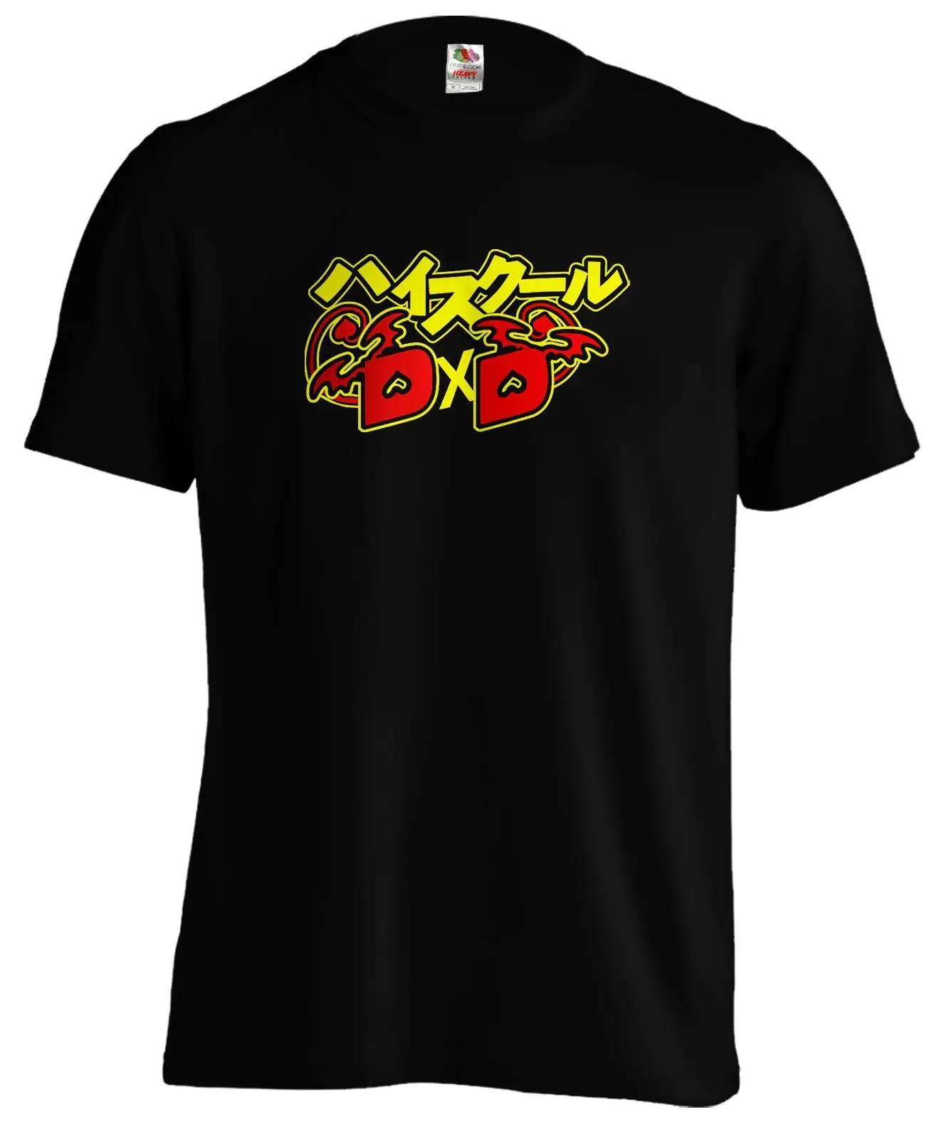Средняя школа DXD Высокий Логотип Школы Аниме Манга Футболка|Мужские футболки| |