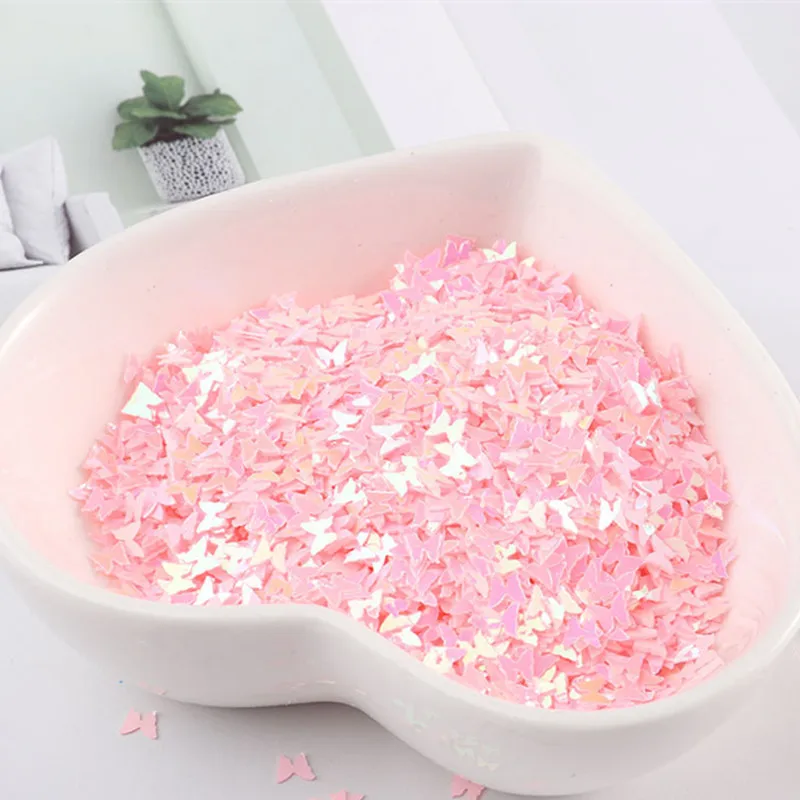 10g/Bag 3mm Laser Butterfly Sequins PVC Nails Paillettes DIY 3D Nail Art Handmade Wedding Sewing Craft Lentejuelas Accessories | Дом и сад