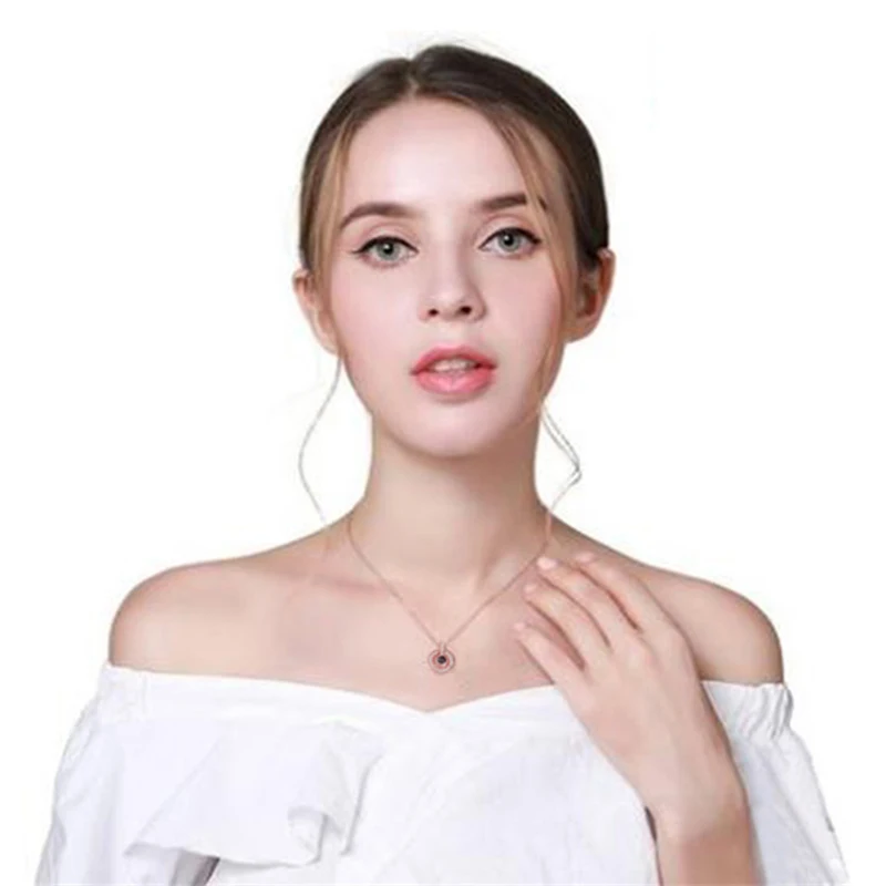 Пользовательское имя, 100 языков, проецируемое ожерелье с подвеской I Love You для женщин, розовое золото, серебро, Женское Ожерелье, модное ювелирное изделие