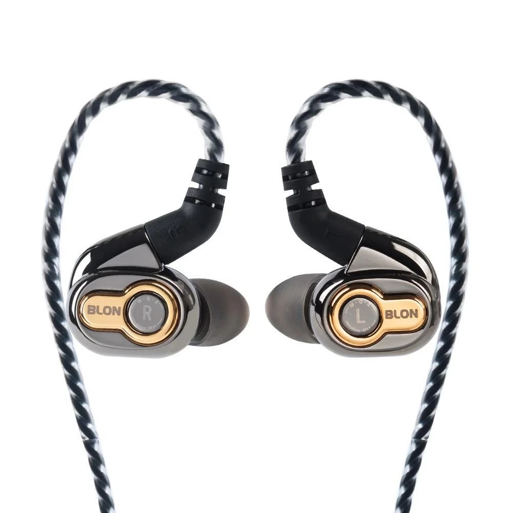 BLON BL-05 BL05 2nd Generation 10 мм Carbon Nanotube CNT диафрагма наушники-вкладыши HIFI спортивные