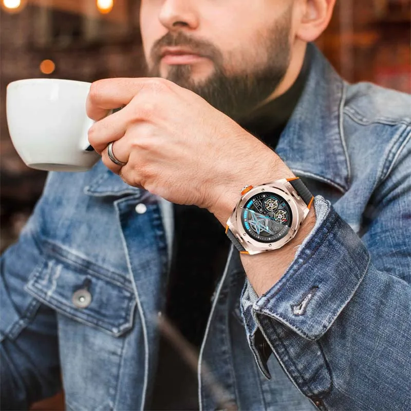 

Смарт-часы мужские спортивные с Bluetooth и тонометром, для IOS, Huawei