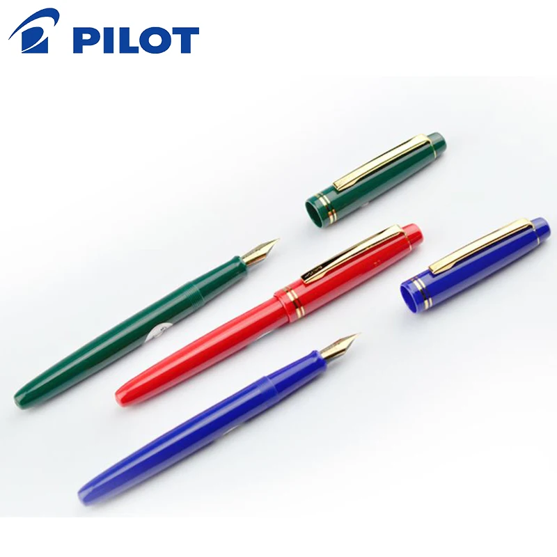 PILOT 78g 78g+ 22k golden original Iridium fountain pen students practice calligraphy ef f m nib ink cartridge con40 converter|pilot 78g|iridium