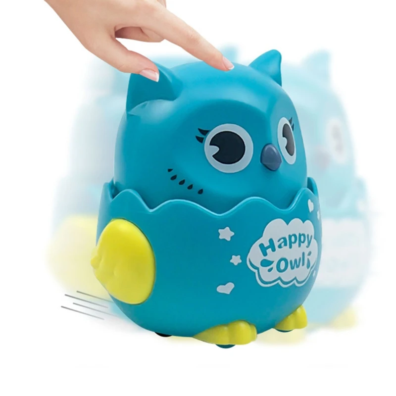 

L21F BPA Free No Power Supply Baby Car Montessori Interactive Animal Sliding Car Plastic Friction Toy Interactive Inertia Car