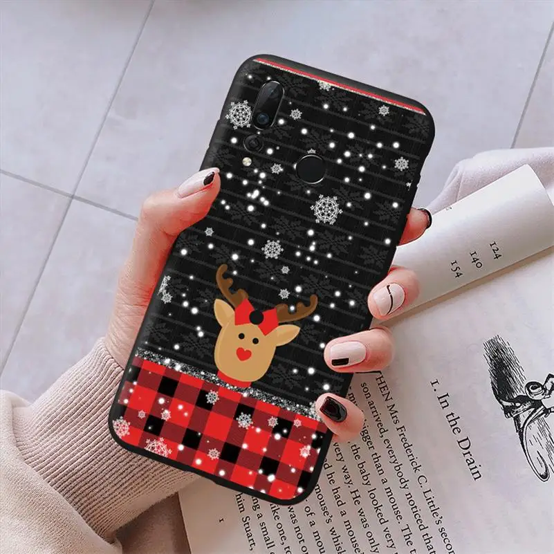 12Khe-sdhdlu Рождественский чехол для huawei P20 P30 P8 P9 P10 Коврики 10 20 30 Lite рro Nova 3 3i 4 P Smart TPU Защитный чехол для huawei P20 Lite - Цвет: 12Khe-sdhdlu