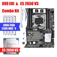 x99 e8i e5 2650 v3 ddr4 8gb 2400mhz 4 combination kit motherboard support intel xeon e5 lga2011 3 m 2 nvme usb3 0