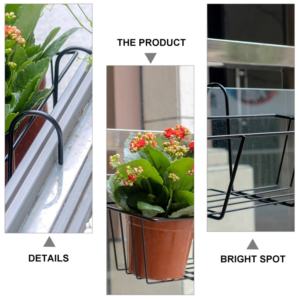 

Planter Supporting Shelf Flowerpot Hanging Rack Iron Rack Flowerpot Stand