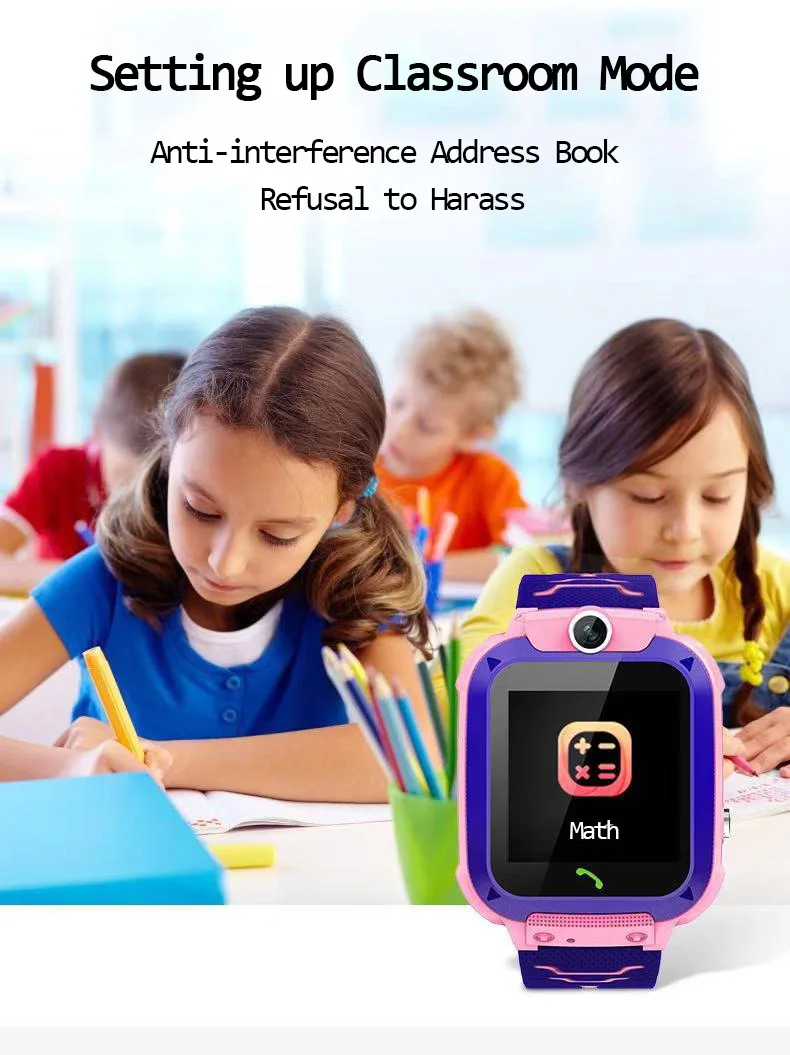 Водонепроницаемые смарт-часы Q12 умные часы для детей | Электроника