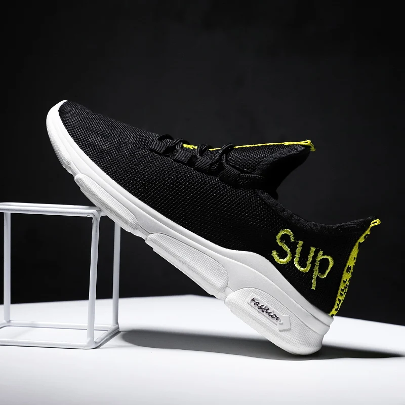 

New Arrival 2020 Mesh Male Sneakers Outdoor Sneakers Men Lightweight Male Sneakers Breathable Casual Lightweight basket homme