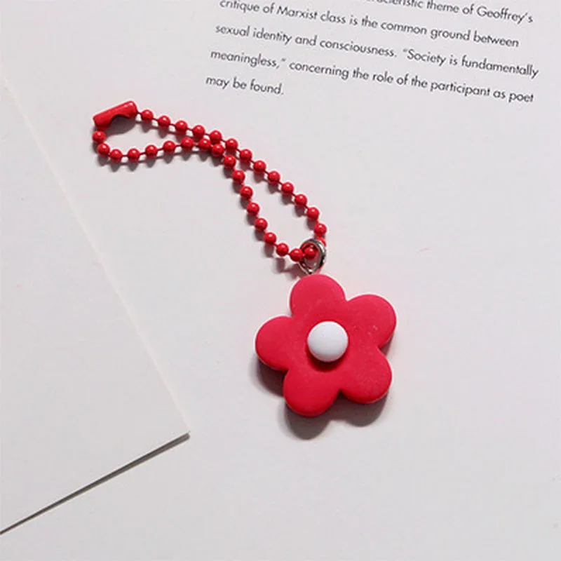 Брелок Милый Простой Дикий Сладкий Цвет Цветок DIY Материал Мобильного Телефона