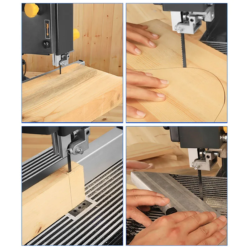 Ленточная пила 8 дюймов/9 дюймов Проволочная деревообрабатывающая Лобзиковая