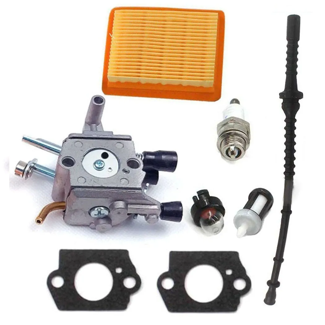 КАРБЮРАТОРНЫЙ замена аксессуар для Stihl FS400 FS450 FS480 SP400 SP450 кусторез 41281200651 ZAMA C1Q-S34H