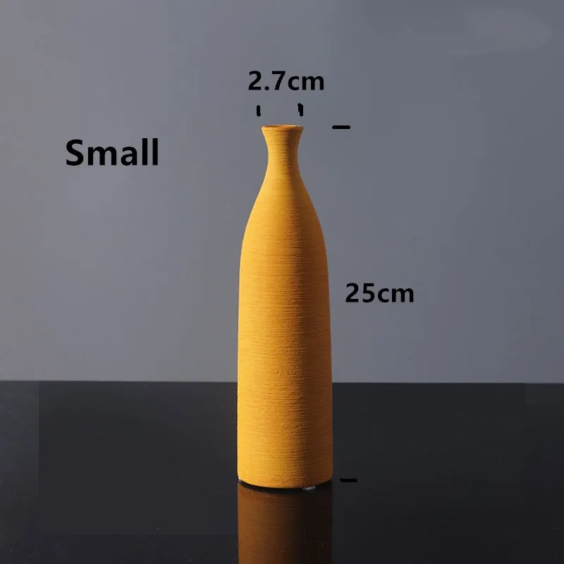 

Ceramic Vase for Home Decor Nordic Flower Pot Living Room Decoration Simplicity Flower Vase Modern Home Decoration