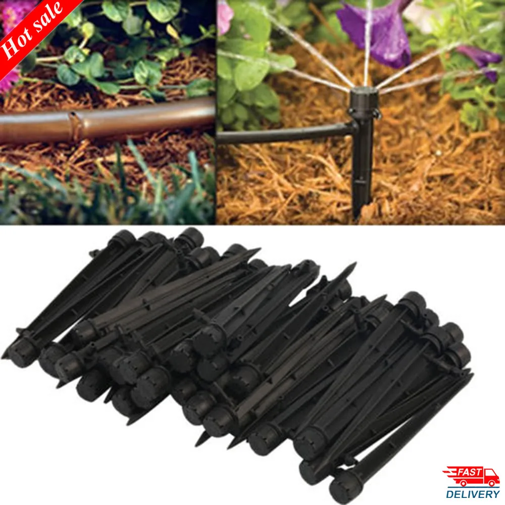 Горячая Распродажа 5pcsAdjustable поток воды капельницы для орошения на кола