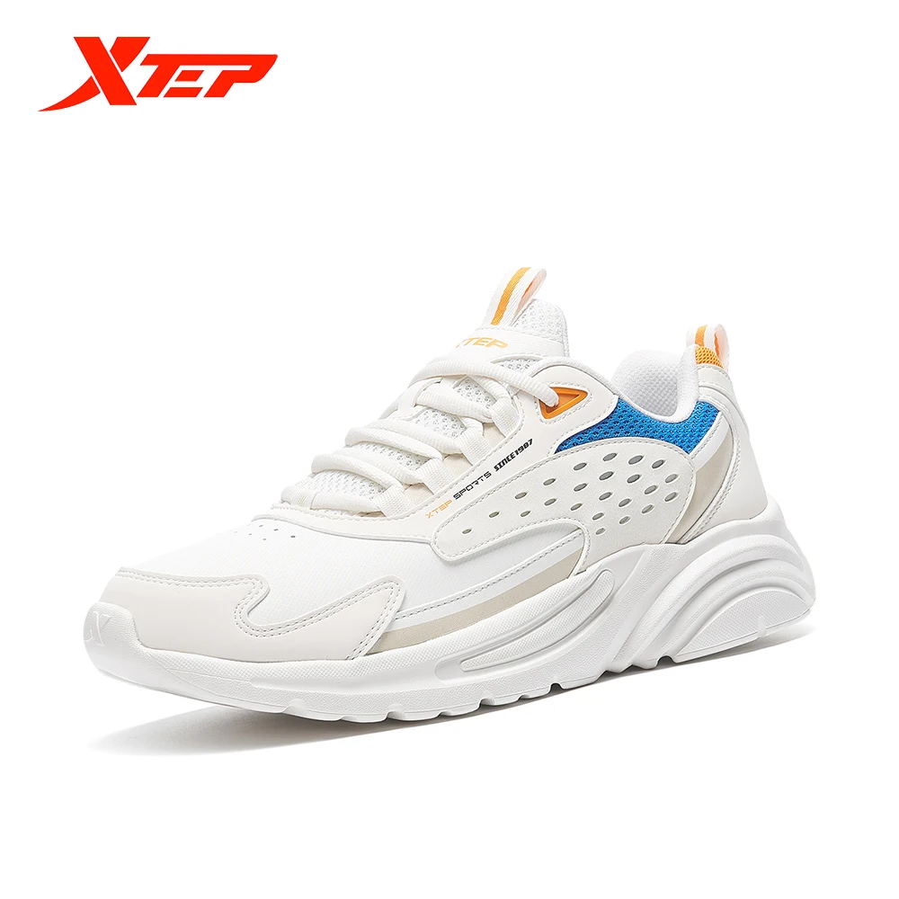 Xtep Men's Leisure Shoes 2021 New Fashion Sneakers Spring Autumn Comfortable Walking Shoes Outdoor Sports Shoes 879319320036