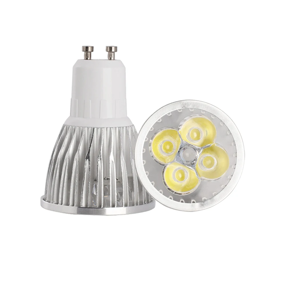 10x Cree GU10 led 9 Вт 12 15 ГУ 10 cob Светодиодная лампа AC85 265V CE/RoHS теплый/холодный белый