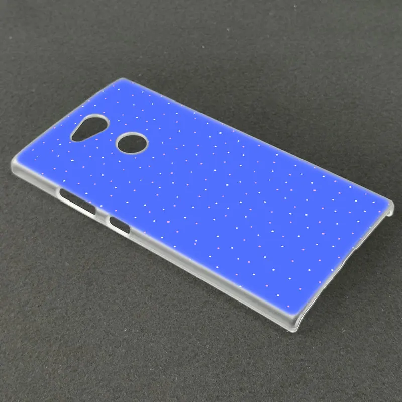 Модный жесткий чехол в горошек для Sony Xperia L1 L2 L3 X XA XA1 XA2 XA3 Ultra 10 Plus E5 XZ XZ1 XZ2 Compact XZ3 XZ5 20