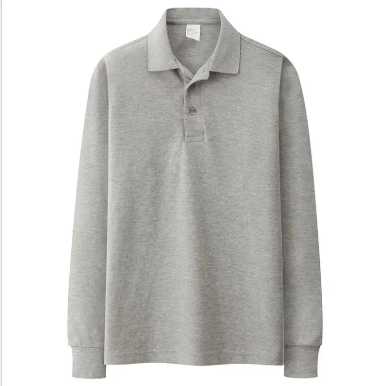 

2020 Spring Men Casual Cotton Polo Shirt Men Long Sleeve Comfortable Casual Autumn Clothes