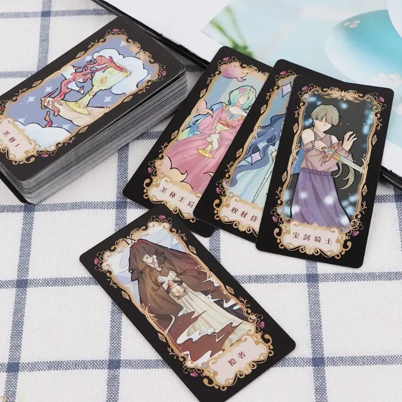 Студенческие карты Таро в красочной коробке таинственное гадание