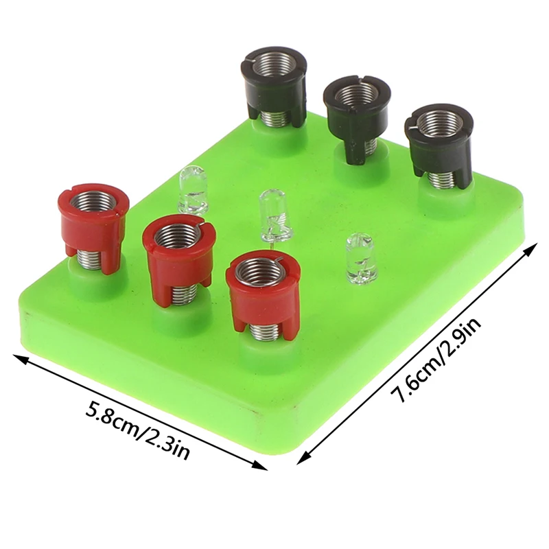 1pcs DIY Physical Science Electricity experiments Equipment parallel Circuit Board material For Student Kids |