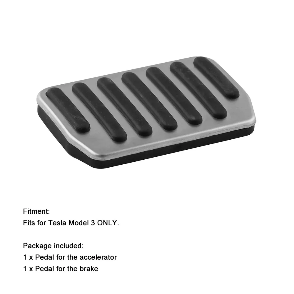 2 шт. Нескользящая производительность алюминиевый сплав акселератор ног