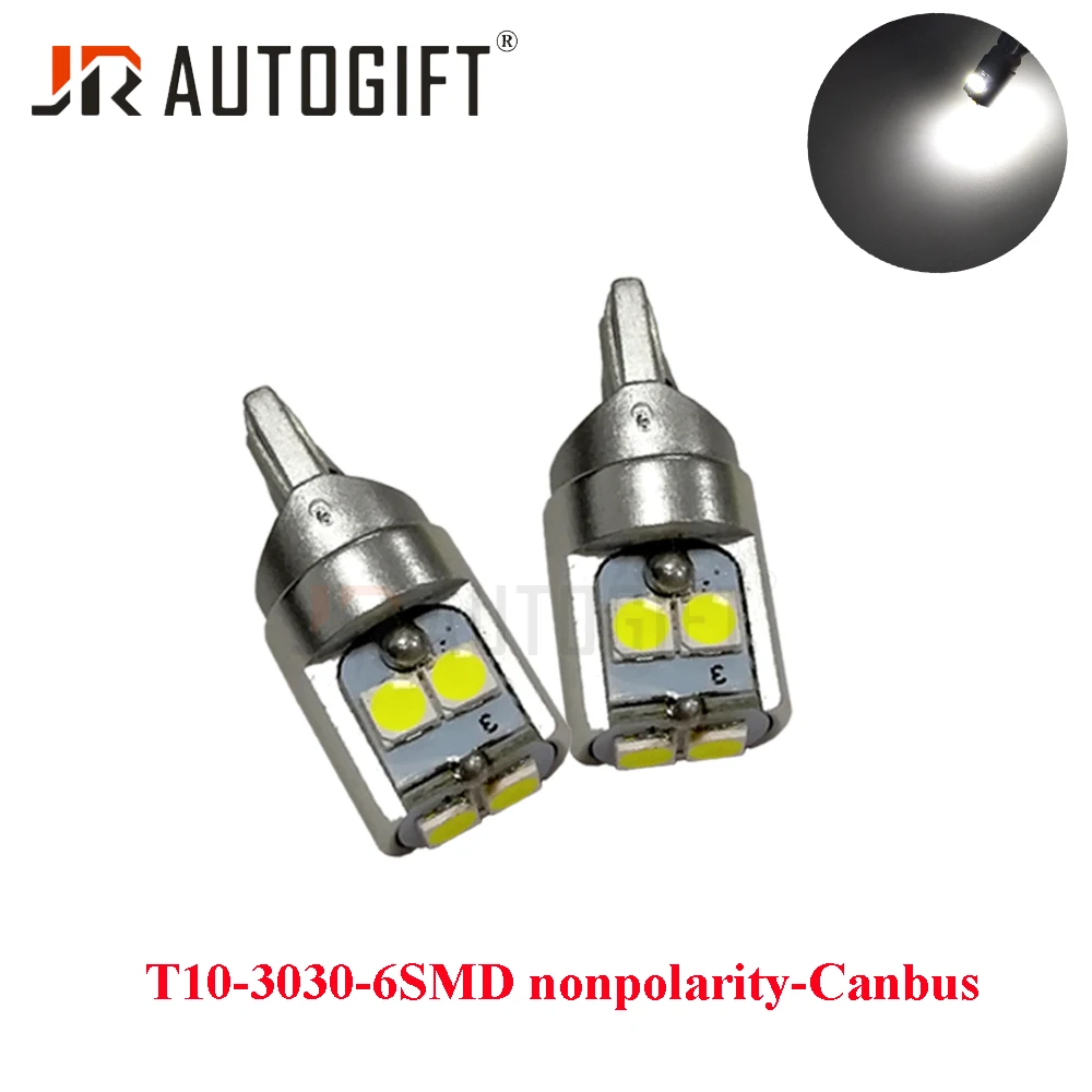 Новое поступление 50 шт. автомобильный Стайлинг Белая светодиодная лампа T10 3030