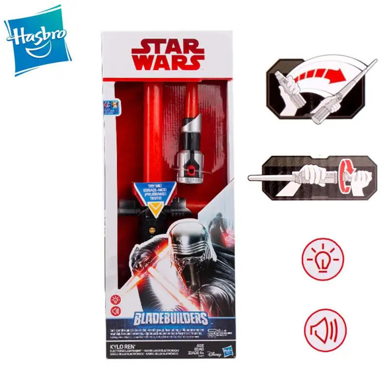 

Hasbro Star Wars Lightsaber Darth Vader Rey Luke Mace Windu Heavy Dueling High Quality Light Saber Cosplay Toys Christmas Gift