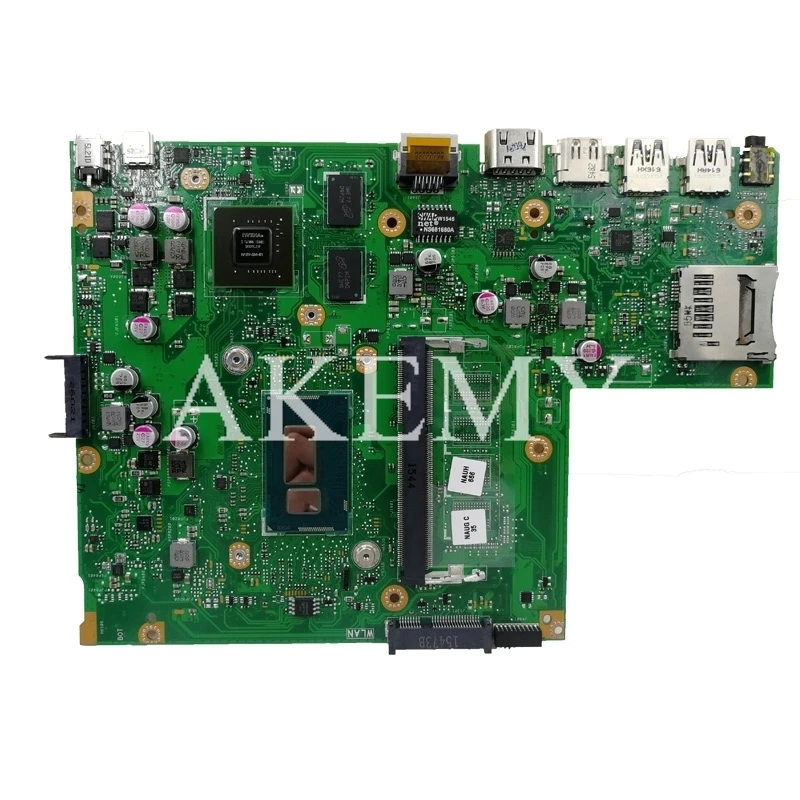 Akemy X540LJ материнская плата для ноутбука ASUS VivoBook X540L R540L F540L A540L оригинальная без RAM
