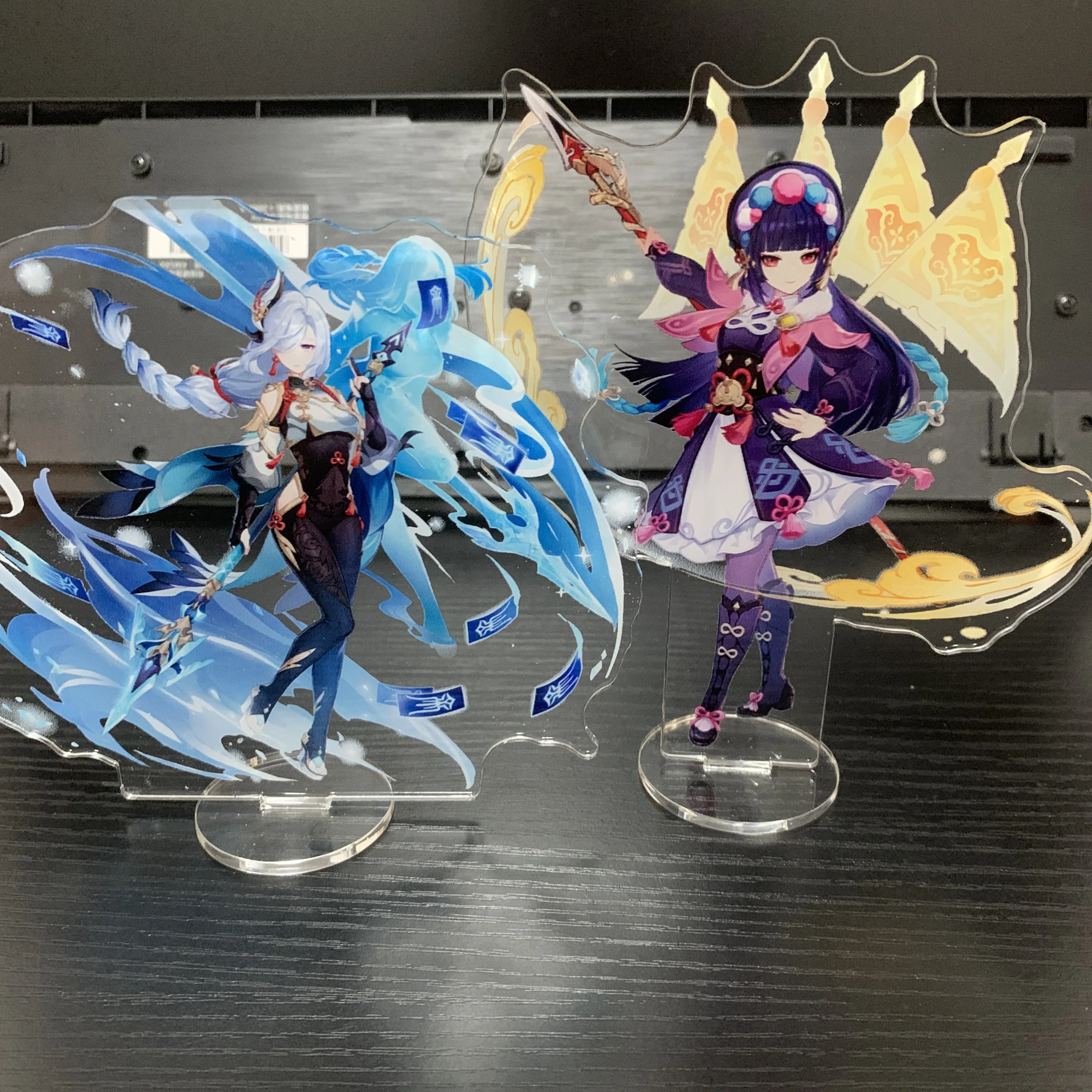 

Genshin Impact Anime Figure Shen He Yun Jin Cosplay Acrylic Stand Model Plate Desk Decor Standing Sign props Anime Lovers Gift