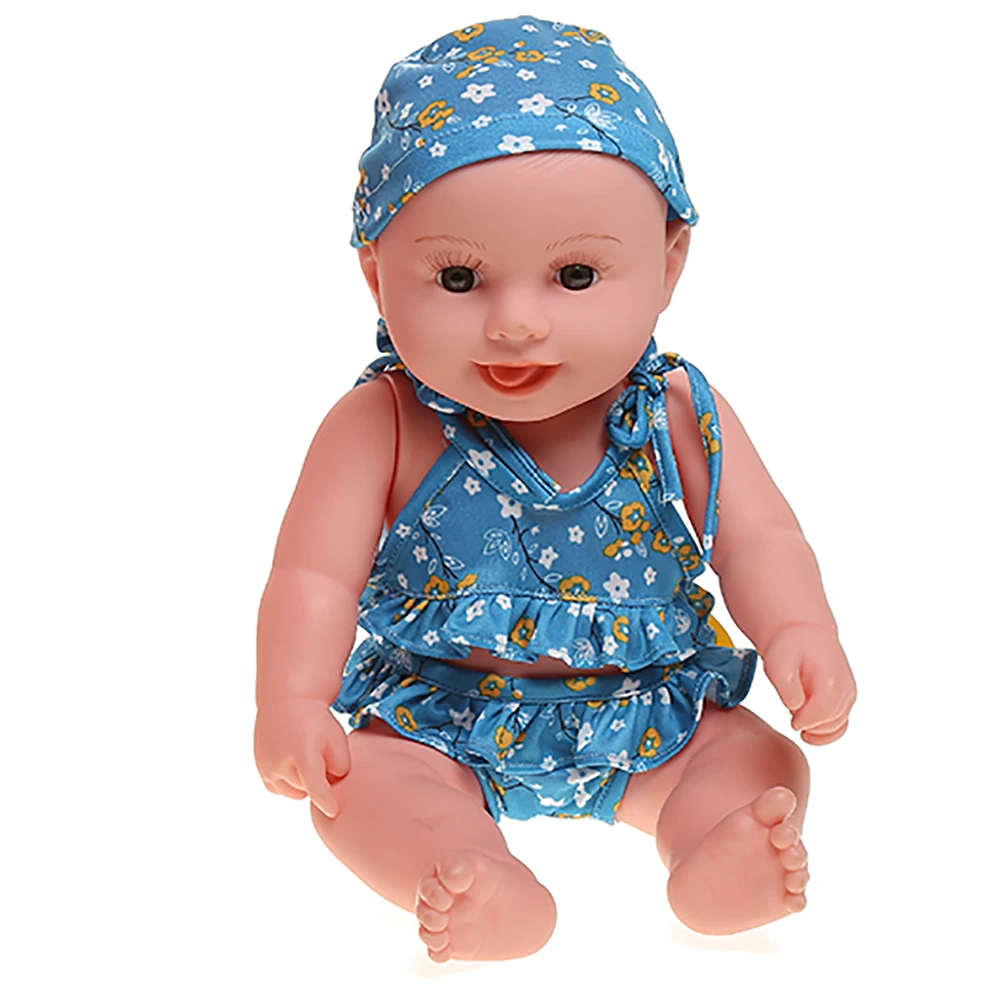 Полностью силиконовые куклы Новорожденные 35 см мягкие не водонепроницаемые
